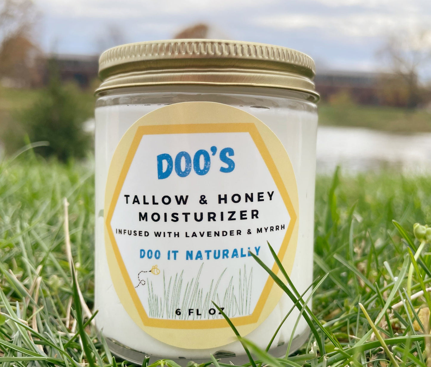 Large Tallow & Honey Moisturizer