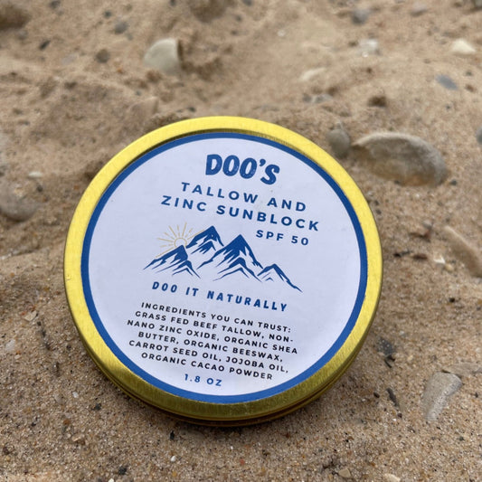 Tallow and Zinc Sunblock